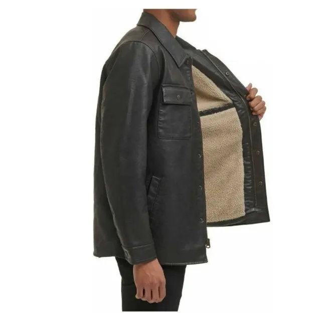 【LEVIS】男仿皮外套