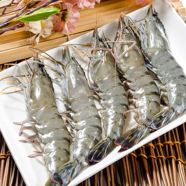 【鮮綠生活】嚴選霸王大草蝦 共5盒(250g±10%/盒 5尾/盒 共25尾 年菜 年節 過年 年貨)