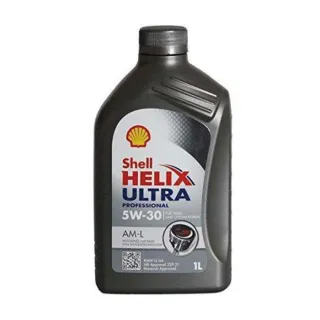 【SHELL 殼牌】HELIX ULTRA AM-L C3 5W30 1L 節能型機油 整箱12瓶(車麗屋)