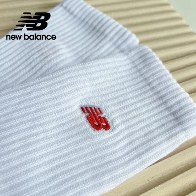 【NEW BALANCE】NB 刺繡LOGO舒適棉襪_LAS33761WT_中性_白色