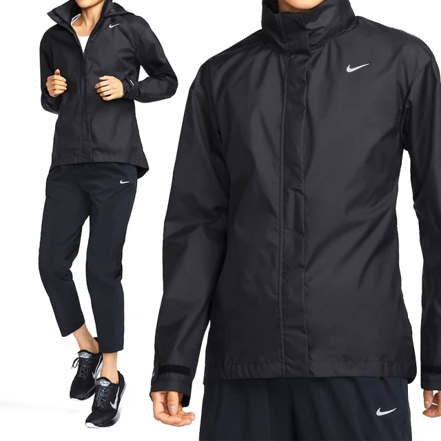 NIKE 耐吉 AS W NK FAST REPEL Jacket 女款 黑色 Dri-FIT 連帽外套 防潑水 跑步 FB7452-010