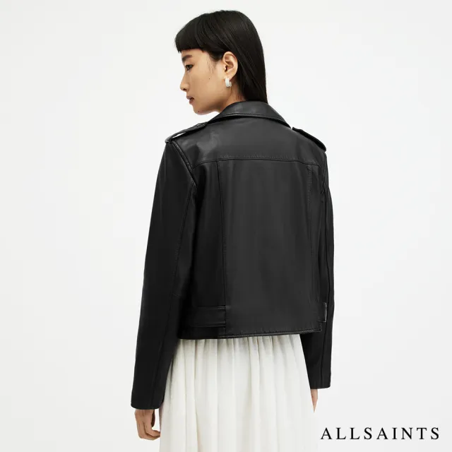 【ALLSAINTS】BALFERN 柔軟綿羊皮寬鬆騎士皮衣  W084LB(舒適版型)