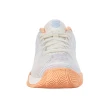 【K-SWISS】透氣輕量網球鞋 Hypercourt Express 2-女-白/蜜桃橘/粉紫(96613-165)