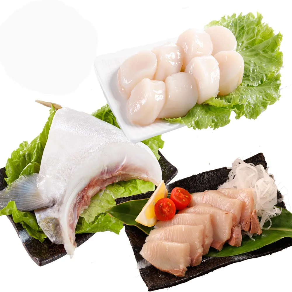 【華得水產】日本水產 6包組(干貝+青甘下巴+青甘魚肉)