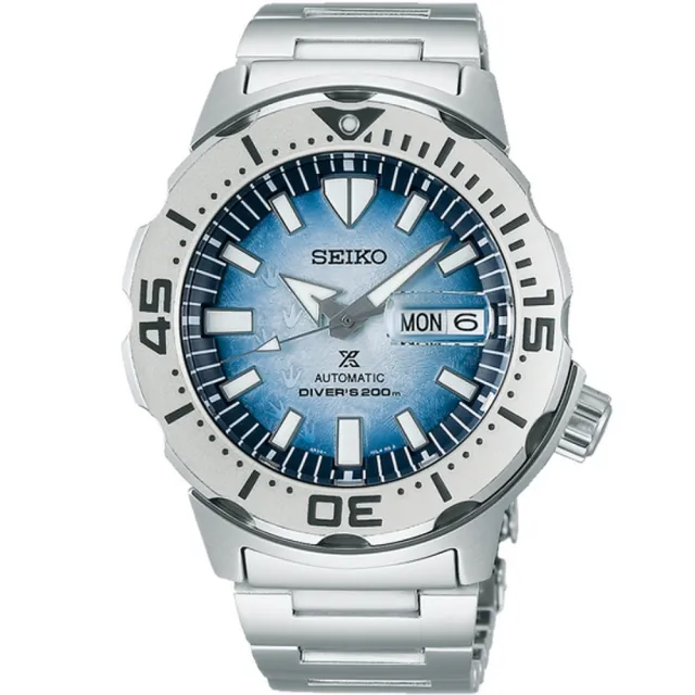 【SEIKO 精工】愛海洋 南極企鵝腳印 黑潮 機械腕錶 推薦 送禮 畢業禮物 (三款可選)
