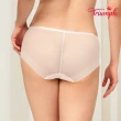 【Triumph 黛安芬】環保親膚材質 Premium春意系列 中腰平口內褲 M-EL(白)