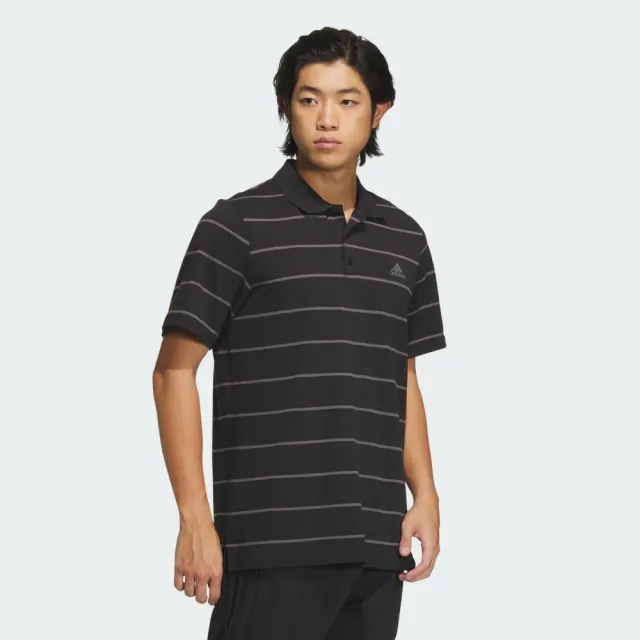 【adidas 愛迪達】運動 休閒 上衣 POLO衫 FI STRIPE POLO(IT3920)