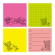 【San-X】拉拉熊 懶懶熊 方形螢光便箋 便利貼 拉拉熊 一起入睡吧(Rilakkuma)