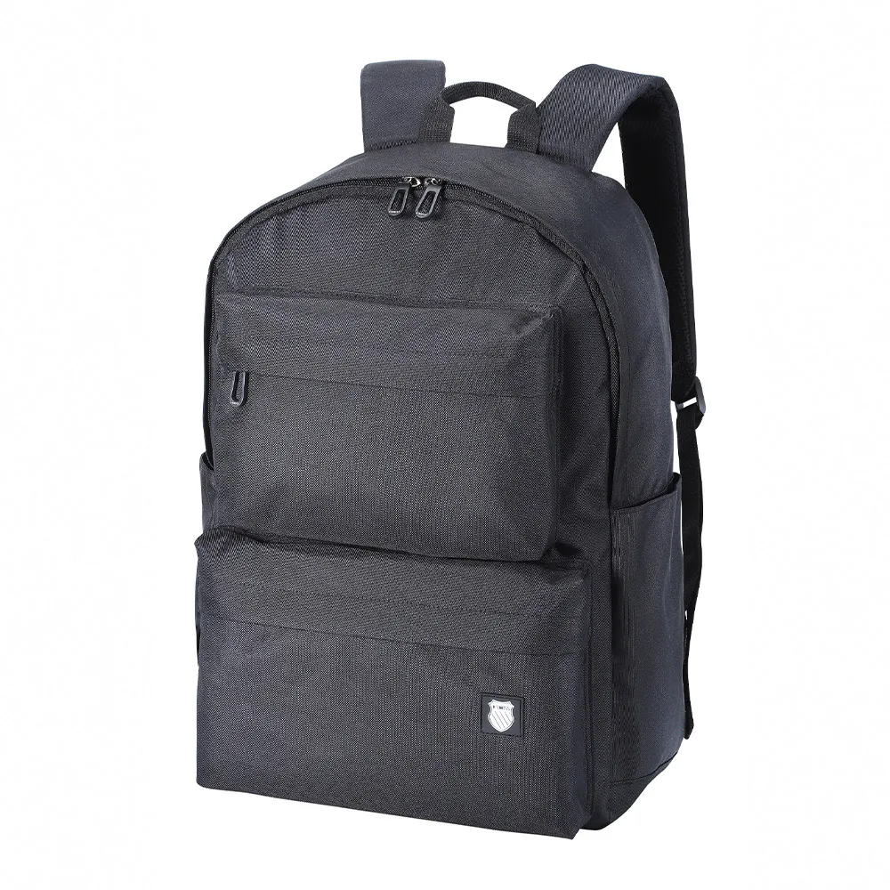 【K-SWISS】運動後背包 Backpack-黑(BG366-008)