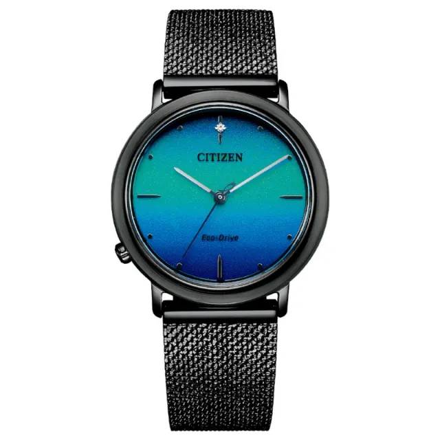 【CITIZEN 星辰】L系列 優雅氣質彈力織帶 光動能腕錶 附贈米蘭錶帶乙條 聖誕節 禮物 送禮(兩款可選)