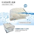 【KIKY】頂級天然天絲+3M防潑水-超厚兩用日式床墊-單人加大3.5尺(舊床救星可水洗)