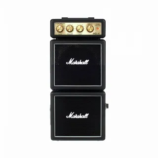 【Marshall】MS-4 Micro Stack 2瓦 攜帶型 雙層迷你電吉他音箱(原廠公司貨 商品保固有保障)