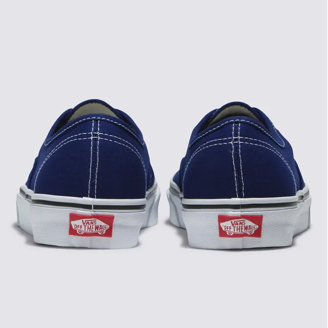 【VANS 官方旗艦】Authentic 男女款靛藍色滑板鞋/休閒鞋