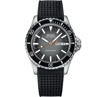 【MIDO 美度】官方授權經銷商 Ocean Star Tribute海洋之星復刻機械錶-40.5mm(M0268301708100)