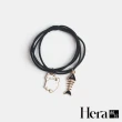 【HERA 赫拉】日系黑白貓咪系列甜美髮圈 H113030505 兩入組(兩入組 髮圈)