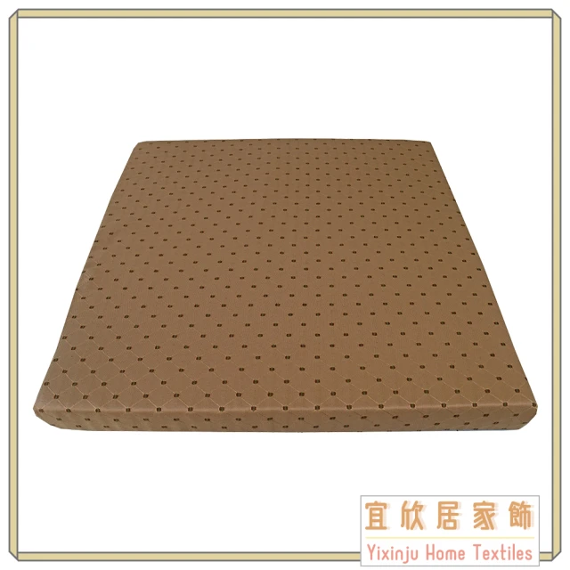 宜欣居傢飾 條紋咖-沙發絨布抱枕-咖50*50cm*2入(靠
