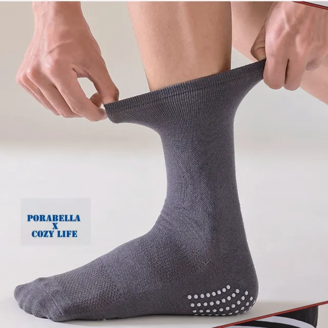 【Porabella】男生瑜珈襪 襪子 瑜珈襪 止滑中筒襪 普拉提襪 防滑襪 運動襪子 YOGA SOCKS