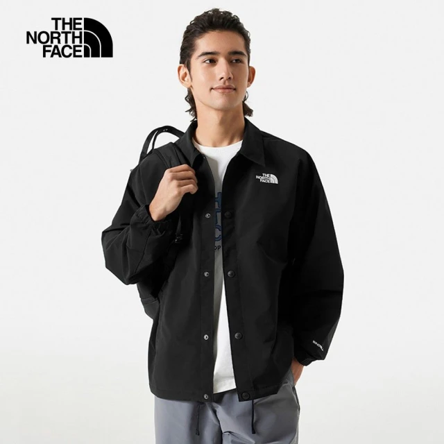 The North Face TNF 風衣外套 防潑水 翻領 M TNF EASY WIND COACHES JACKET - AP 男 黑(NF0A83T5JK3)