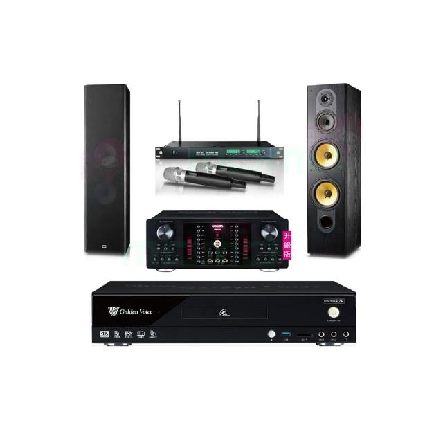【金嗓】CPX-900 K2R+OKAUDIO DB-9AN+ACT-869+SD-803N(4TB點歌機+擴大機+無線麥克風+喇叭)