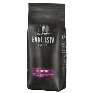 即期品【德國Exklusiv】咖啡豆EDLE  中深烘焙 250g/包(有效日期2024/05/30)