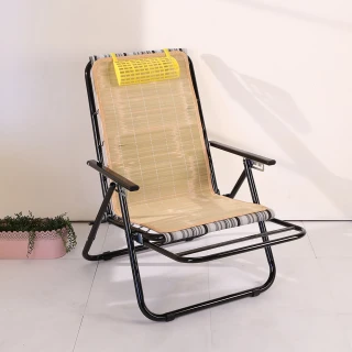 【BuyJM】五段式蓆面涼椅(躺椅/折疊椅)