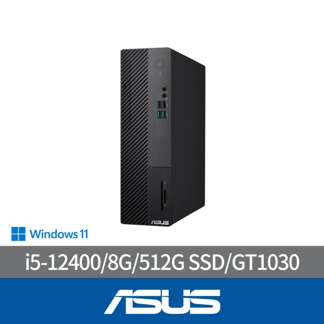 ASUS 華碩 i5六核文書電腦(i5-12400/8G/1