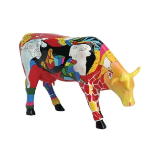 【富邦藝術】CowParade藝術牛：致敬畢卡索的非洲時代