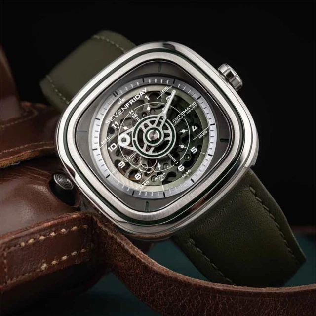 SEIKO 精工 CS系列 條紋設計計時腕錶-41mm(8T