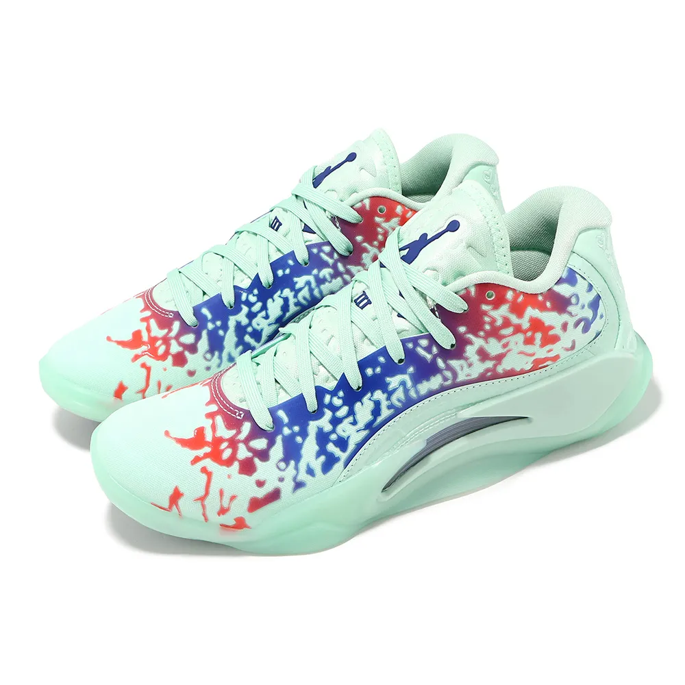 【NIKE 耐吉】籃球鞋 Jordan Zion 3 GS 大童 女鞋 薄荷綠 胖虎 錫安 首發配色(DV3869-300)