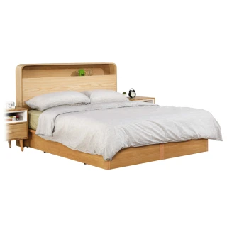 【Hampton 漢汀堡】利茲系列5尺雙人床組(5尺雙人床組 雙人床組 雙人床 床組)