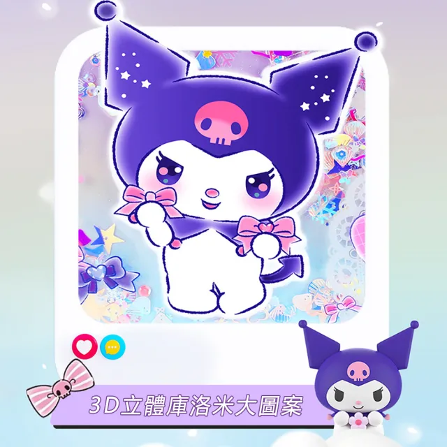 【SANRIO 三麗鷗】3D立體圖案輕量透氣減負兒童書包-庫洛米/美樂蒂/凱蒂貓/大耳狗(平輸品)