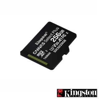 【Kingston 金士頓】Canvas Select Plus microSDXC 256GB 記憶卡★SDCS2/256GB(附轉卡)