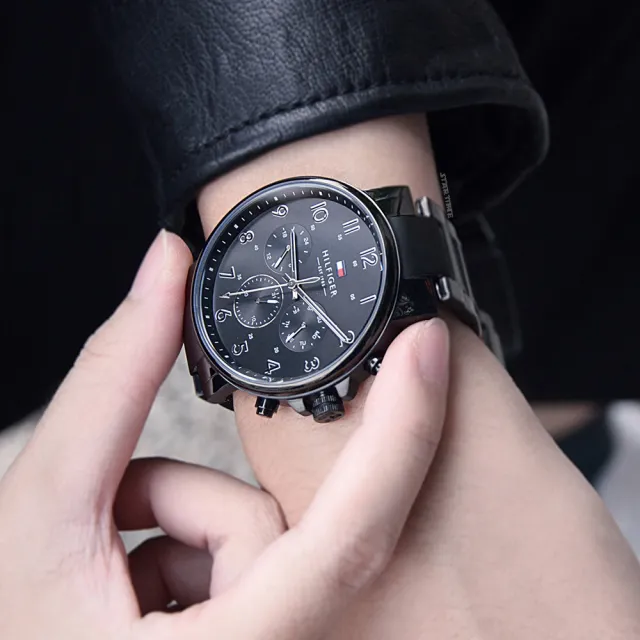 【Tommy Hilfiger】多款時尚款式 鋼帶 腕錶 手錶  男款 母親節(共6款)