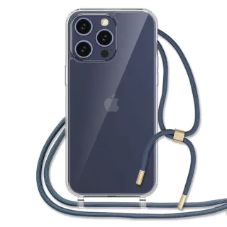 【o-one】Apple iPhone 15 Pro Max 軍功II防摔斜背式掛繩手機殼