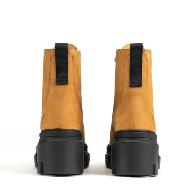 【Timberland】女款小麥色磨砂革6吋綁帶靴(A41QK231)