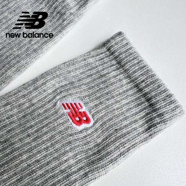 【NEW BALANCE】NB 刺繡LOGO舒適棉襪_LAS33761LGH_中性_淺灰色