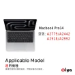 【ZIYA】Apple Macbook Pro14 吋 觸控板貼膜/游標板保護貼(超薄透明款)