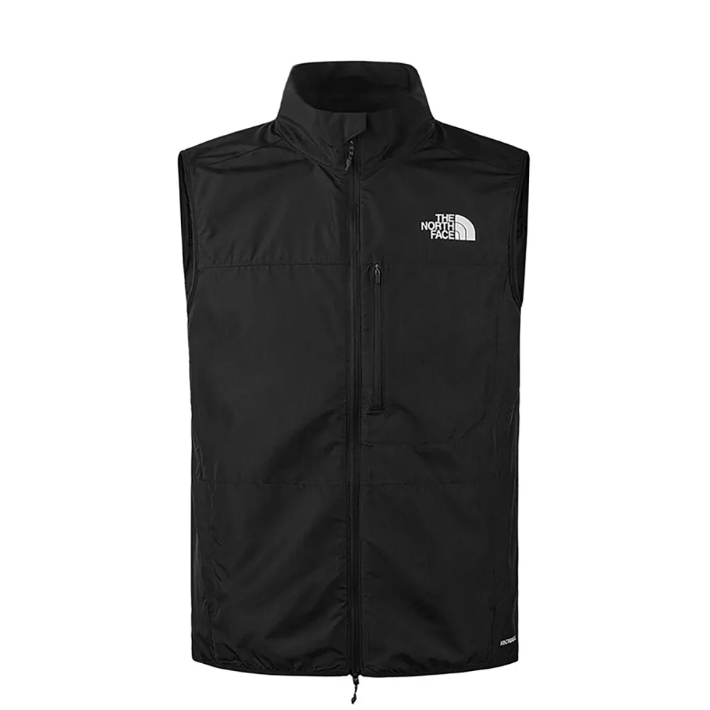 【The North Face】TNF 其他背心 輕量防風防潑水 M HIGHER RUN WIND VEST - AP 男 黑(NF0A83TNJK3)