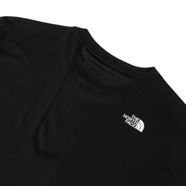 【The North Face】TNF 短袖上衣 吸濕排汗 M REAXION S/S TEE 2.0 - AP 男 黑(NF0A8826JK3)