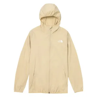 【The North Face】TNF 風衣外套 防潑水防曬連帽 M NEW ZEPHYR WIND JACKET - AP 男 卡其(NF0A7WCY3X4)