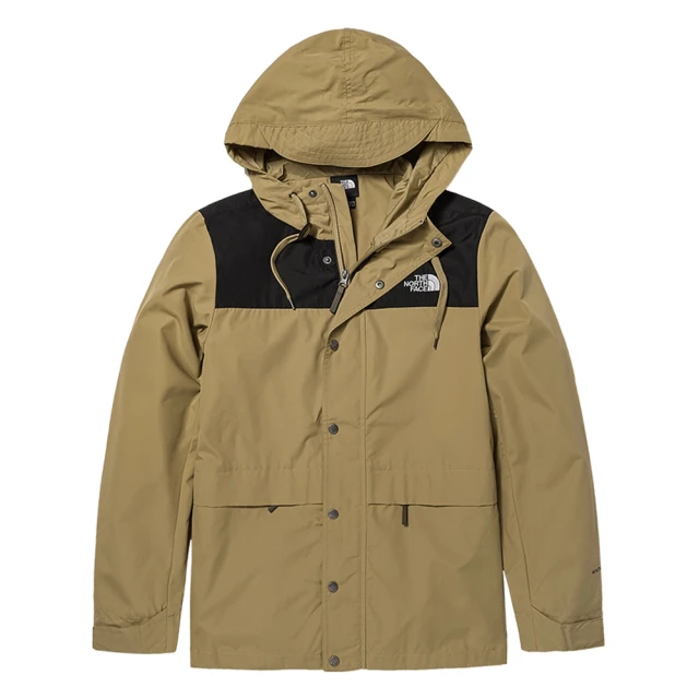 The North FaceThe North Face TNF 風衣外套 拼接防風防潑水 M MFO TRAVEL WIND JACKET - AP 男 棕(NF0A81NOPLX)