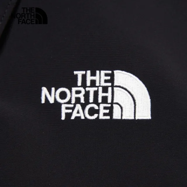 【The North Face】TNF 風衣外套 防潑水 翻領 M TNF EASY WIND COACHES JACKET - AP 男 黑(NF0A83T5JK3)