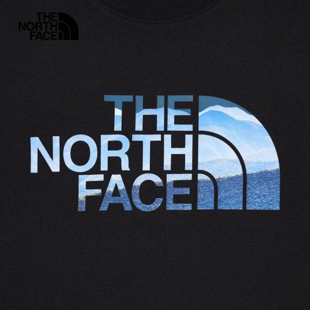 【The North Face】TNF 短袖上衣 休閒 M PWL GSM HALF DOME SS TEE - AP 男 黑(NF0A88GMJK3)