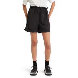 【Timberland】女款黑色快乾短褲(A6AND001)