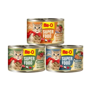 【Me-O 咪歐】超級貓咪主食罐-多種口味 170G x6罐(貓罐/貓主食罐/成貓)