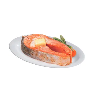 【優鮮配】嚴選中段厚切鮭魚8片(約420g/片)