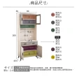 【日安家居】MIT朵拉3尺餐櫃-含上座/二色(免組裝/木心板/廚房櫃/收納櫃)