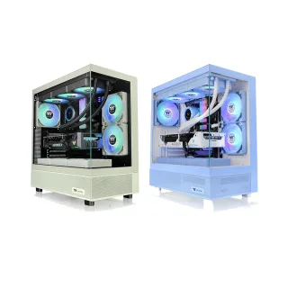 【Thermaltake 曜越】光透View270 TG ARGB強化玻璃中直立機殼 海景房ATX 特殊色(CA-1Y7-00MXWN-00)