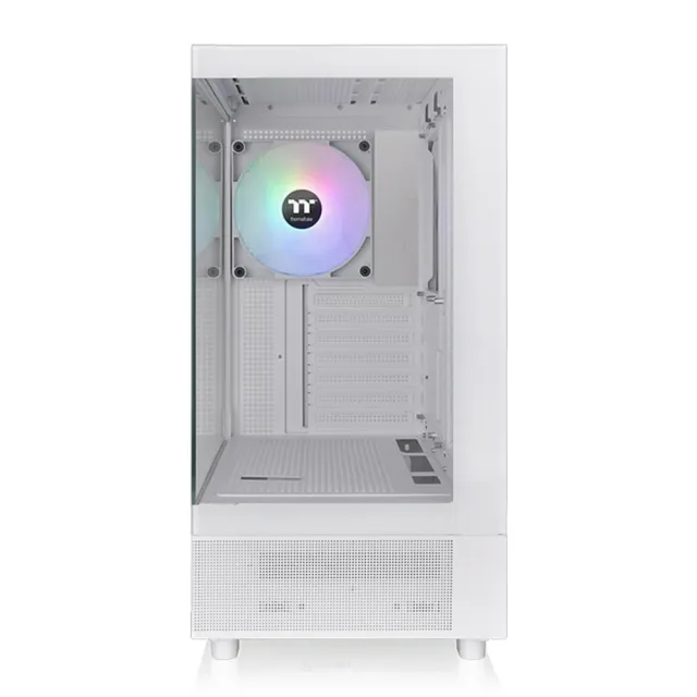 【Thermaltake 曜越】光透View270 TG ARGB 強化玻璃中直立機殼 海景房ATX 頂支援360(CA-1Y7-00MXWN-00)