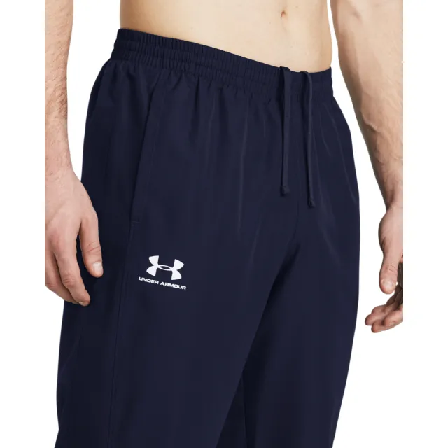 【UNDER ARMOUR】UA 男 Vital Woven運動長褲_1352031-410(深藍)